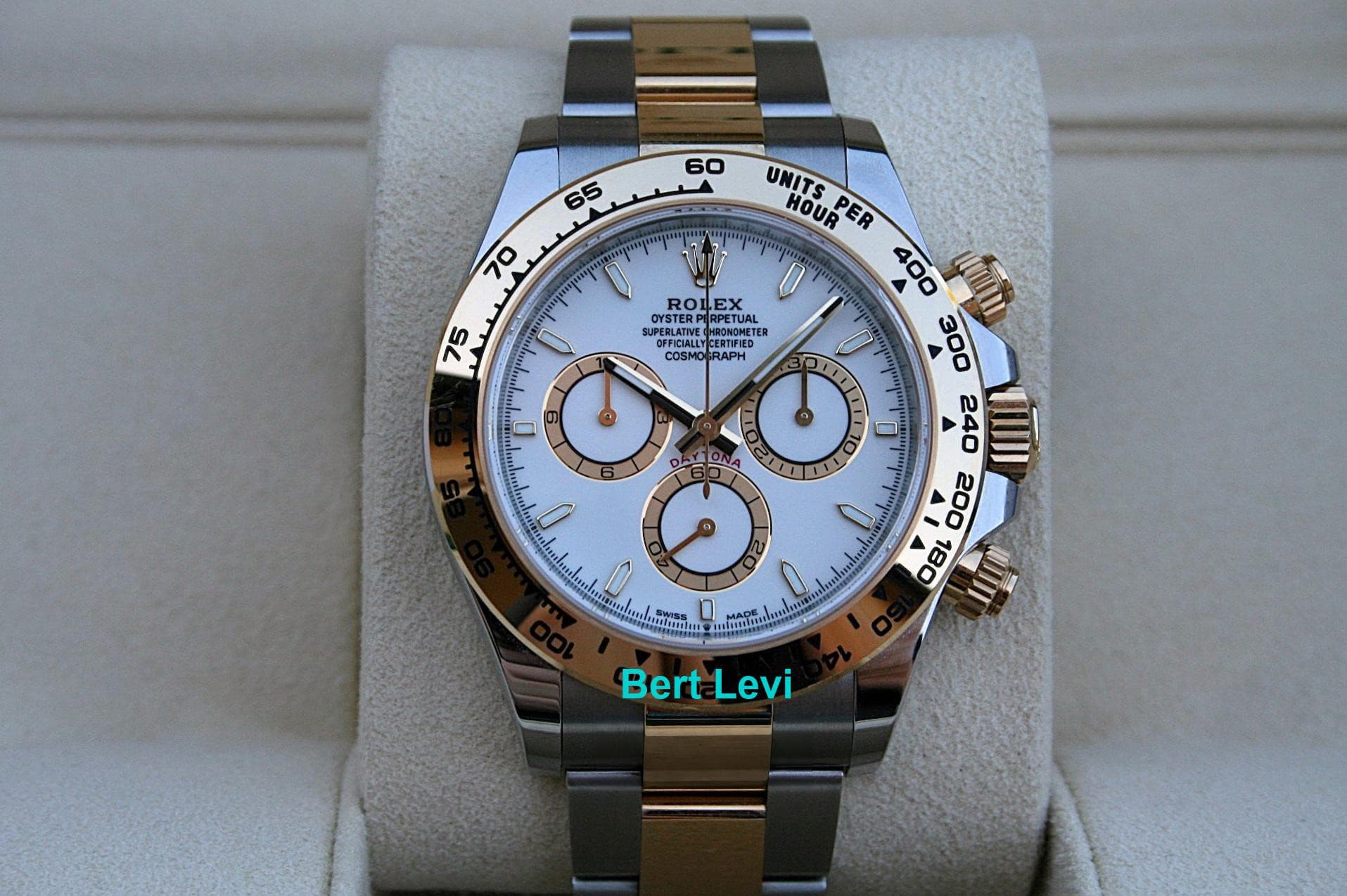 ROLEX 126503 DAYTONA COSMOGRAPH WATCH 18K/SS