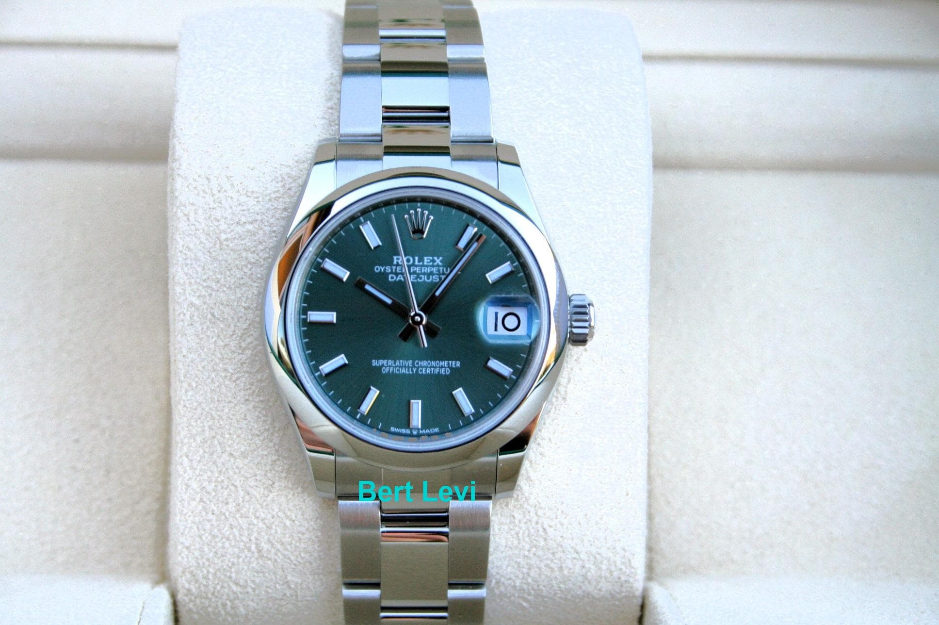 ROLEX 278240 MIDSIZE 31MM DATEJUST WATCH MINT NIB