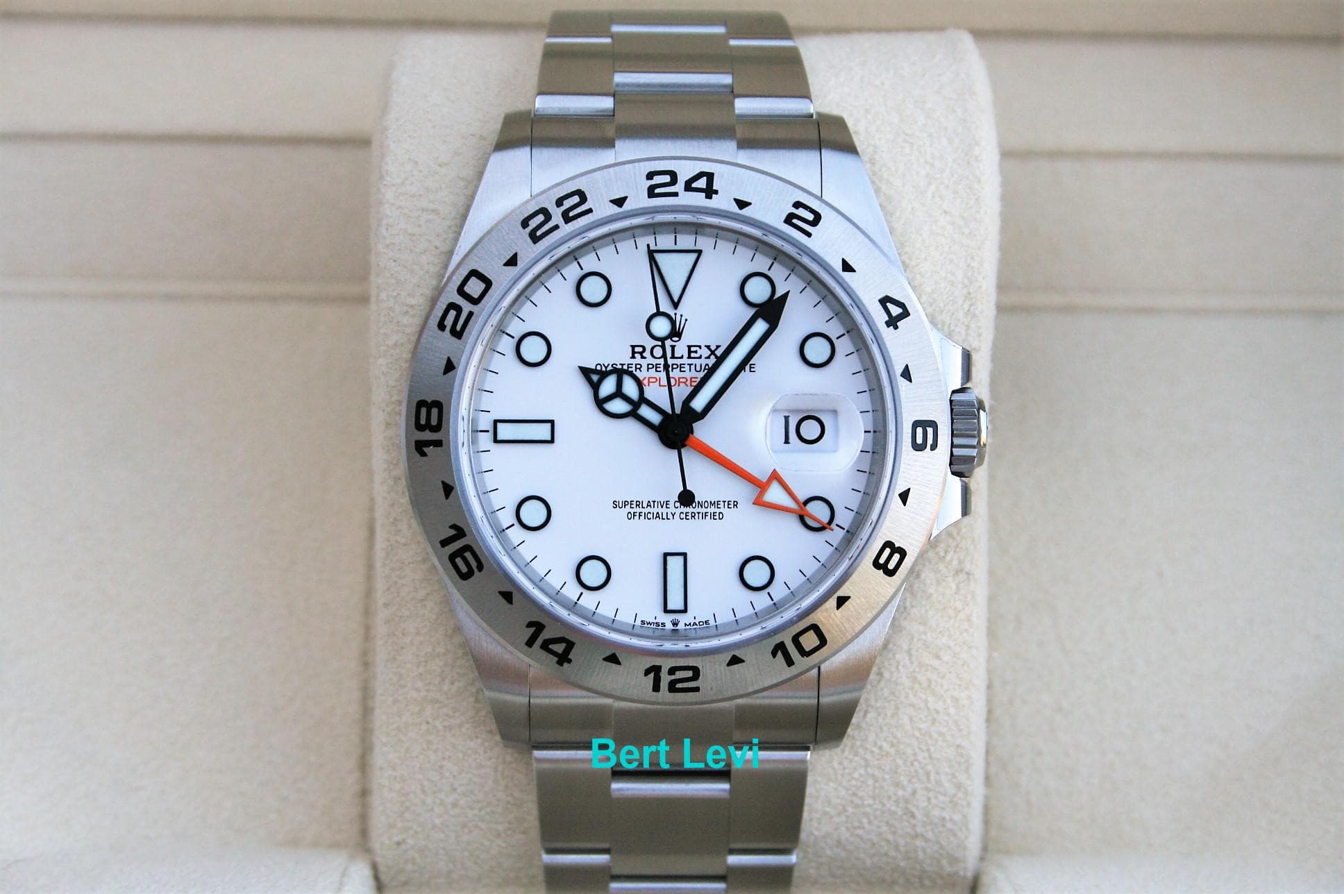ROLEX 226570 EXPLORER II WHITE DIAL POLAR NIB