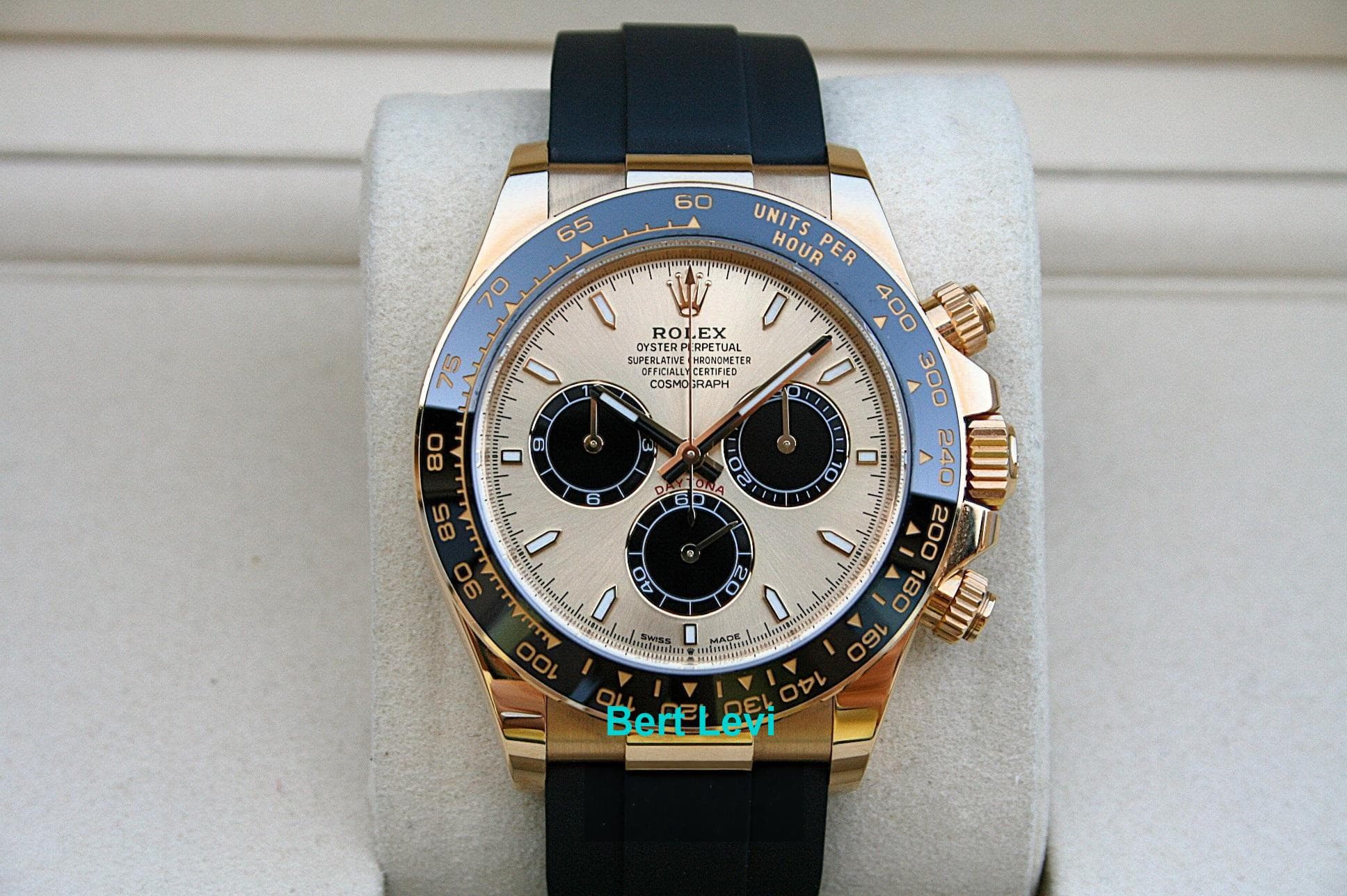 ROLEX 126518 DAYTONA YELLOW GOLD WATCH PIKACHU DIAL