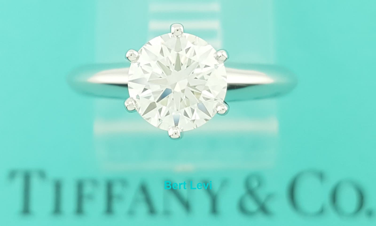 Tiffany & Co Round Diamond Solitaire Platinum Engagement Ring 1.12 ct Rtl $27K