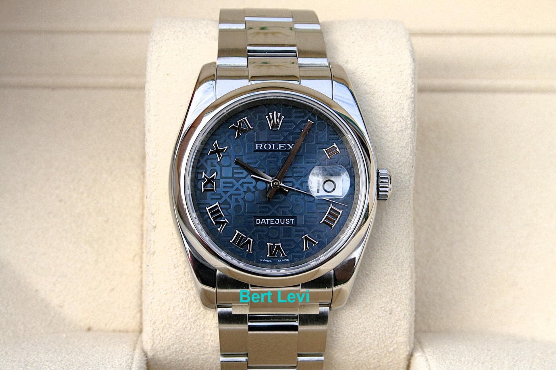 ROLEX 116200 DATEJUST 36MM WATCH