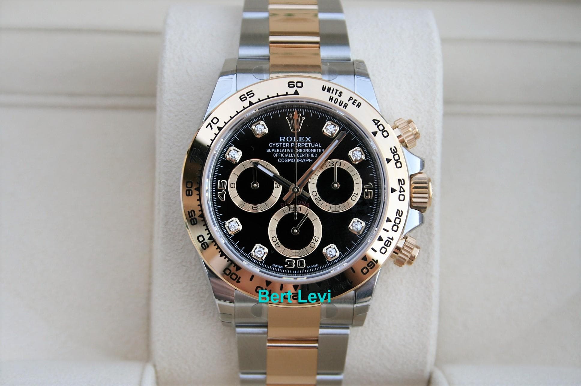 ROLEX 116503 DAYTONA COSMOGRAPH BLACK DIAMOND DIAL NIB