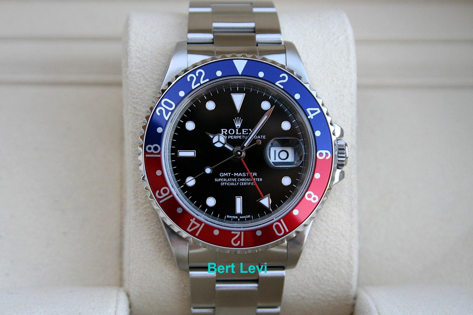ROLEX 16700 CPO GMT MASTER WATCH PEPSI