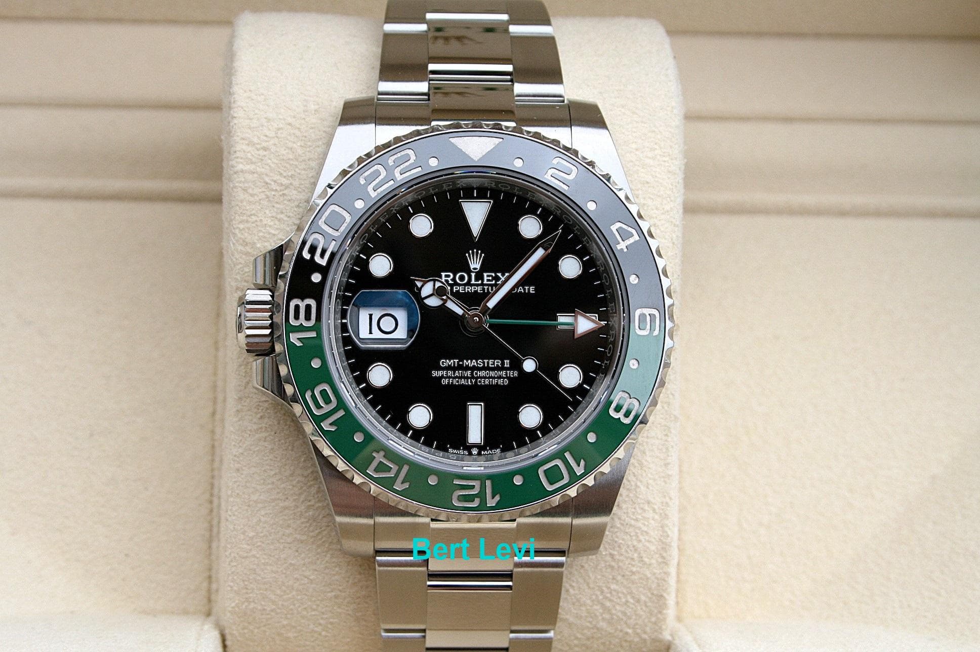 ROLEX 126720VTNR GMT MASTER II WATCH SPRITE OYSTER