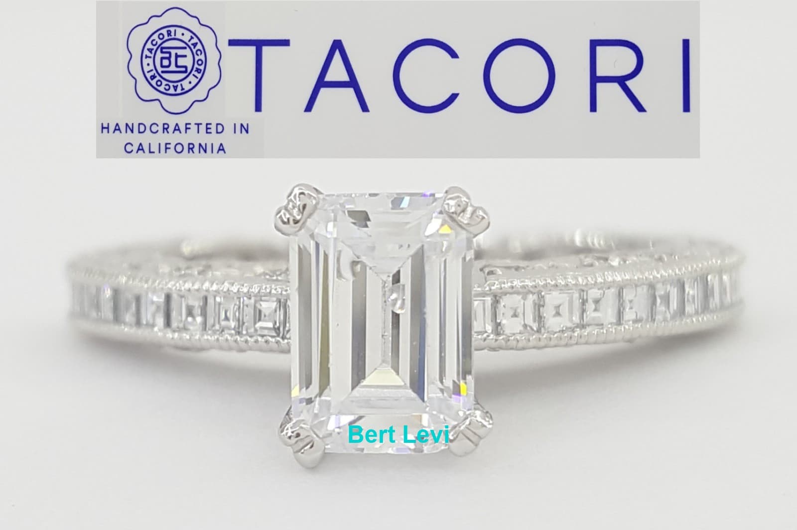 Simply Tacori Semi-Mount Engagement Ring Platinum 1 ct $7,230
