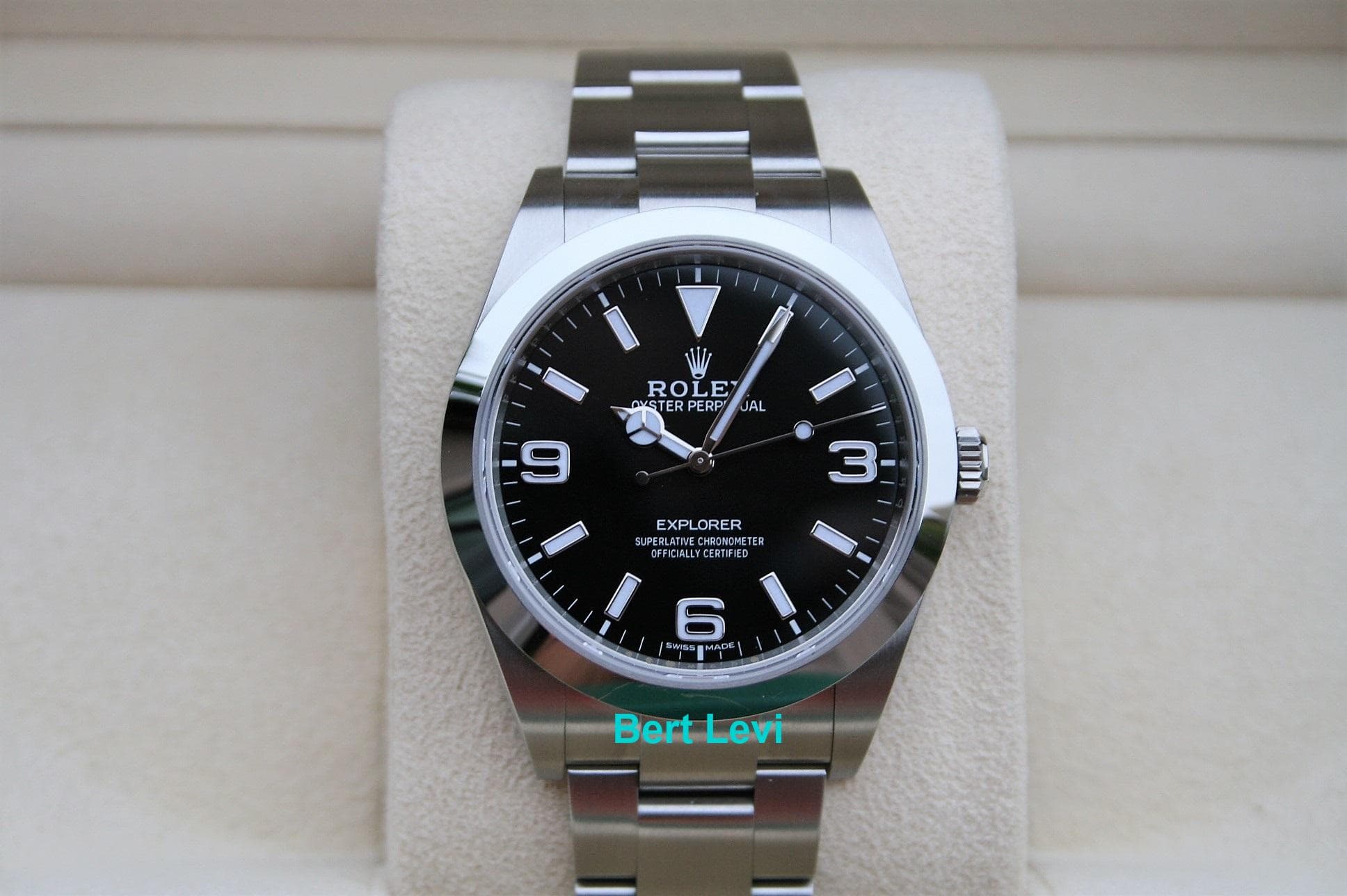 ROLEX 214270 EXPLORER WATCH 39MM LUME MK2 DIAL
