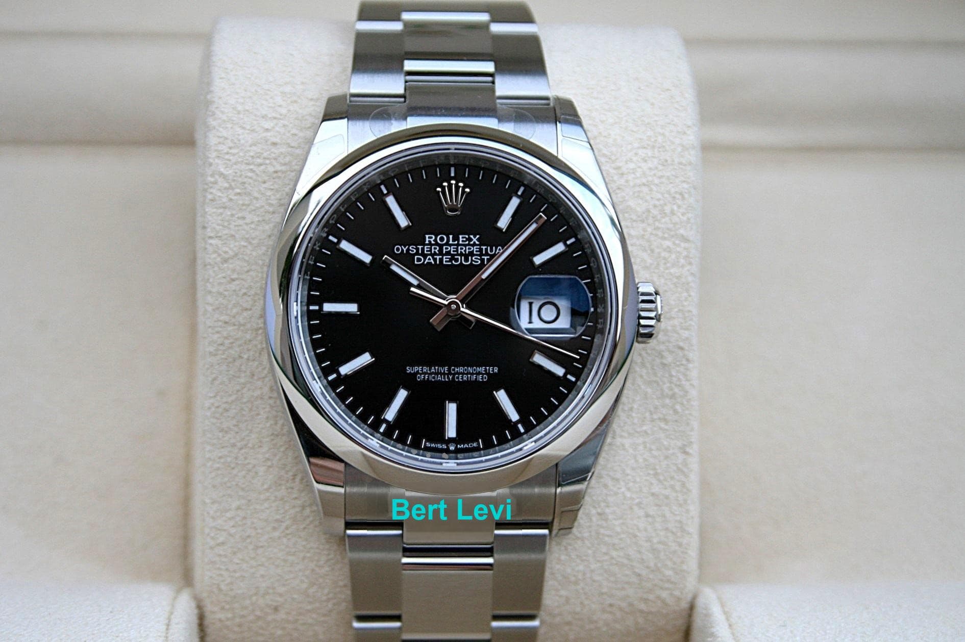ROLEX 126200 DATEJUST WATCH BACK STICK OYSTER NIB