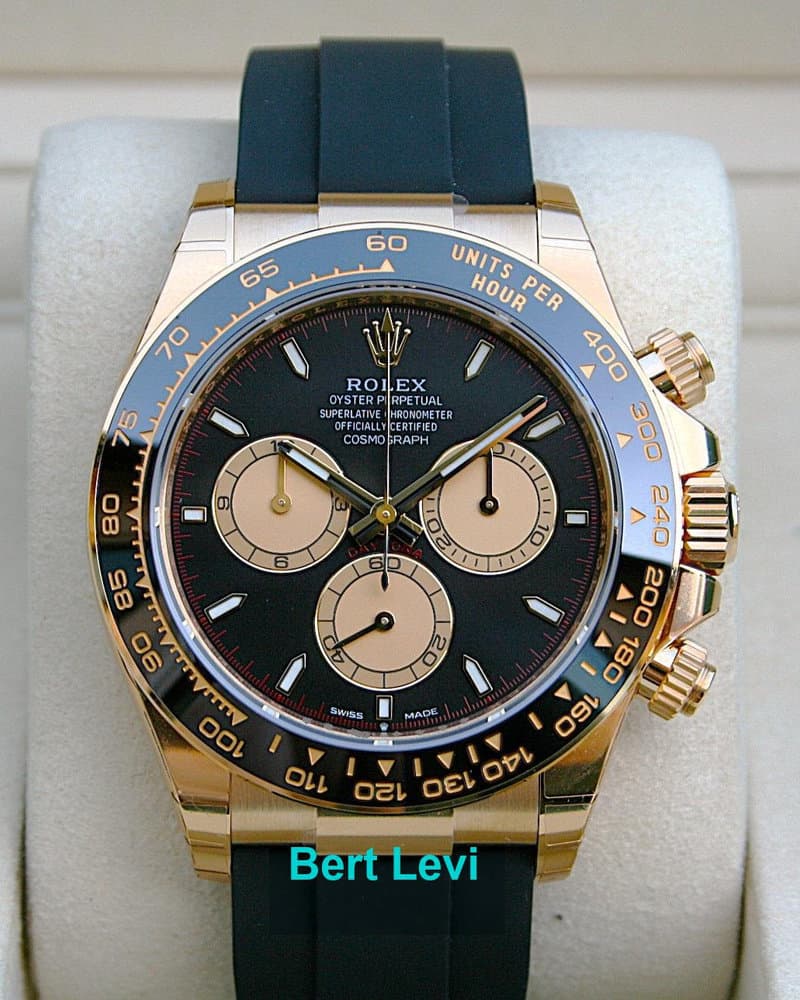 ROLEX 126518 DAYTONA WATCH 18K YELLOW GOLD OYSTERFLEX