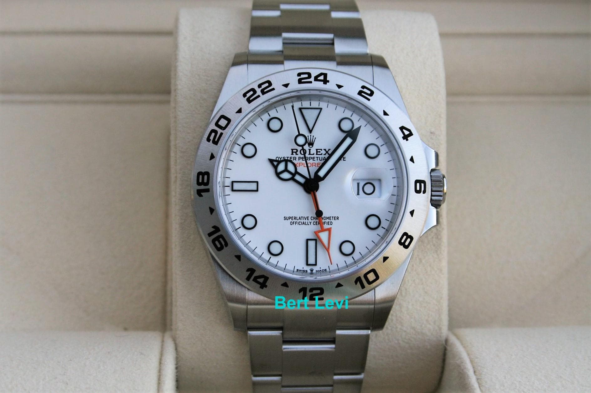 ROLEX 226570 EXPLORER II WHITE DIAL POLAR NIB