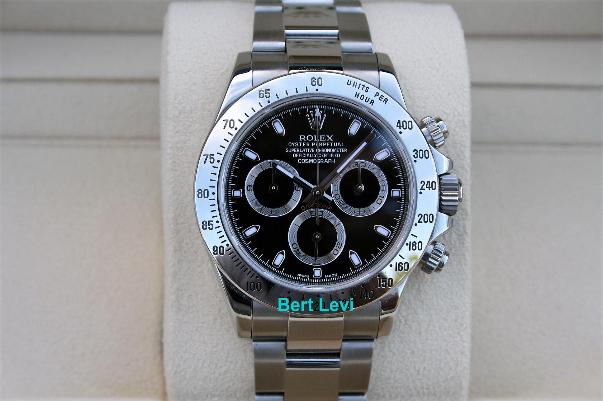 ROLEX 116520 DAYTONA COSMOGRAPH WATCH BLACK DIAL