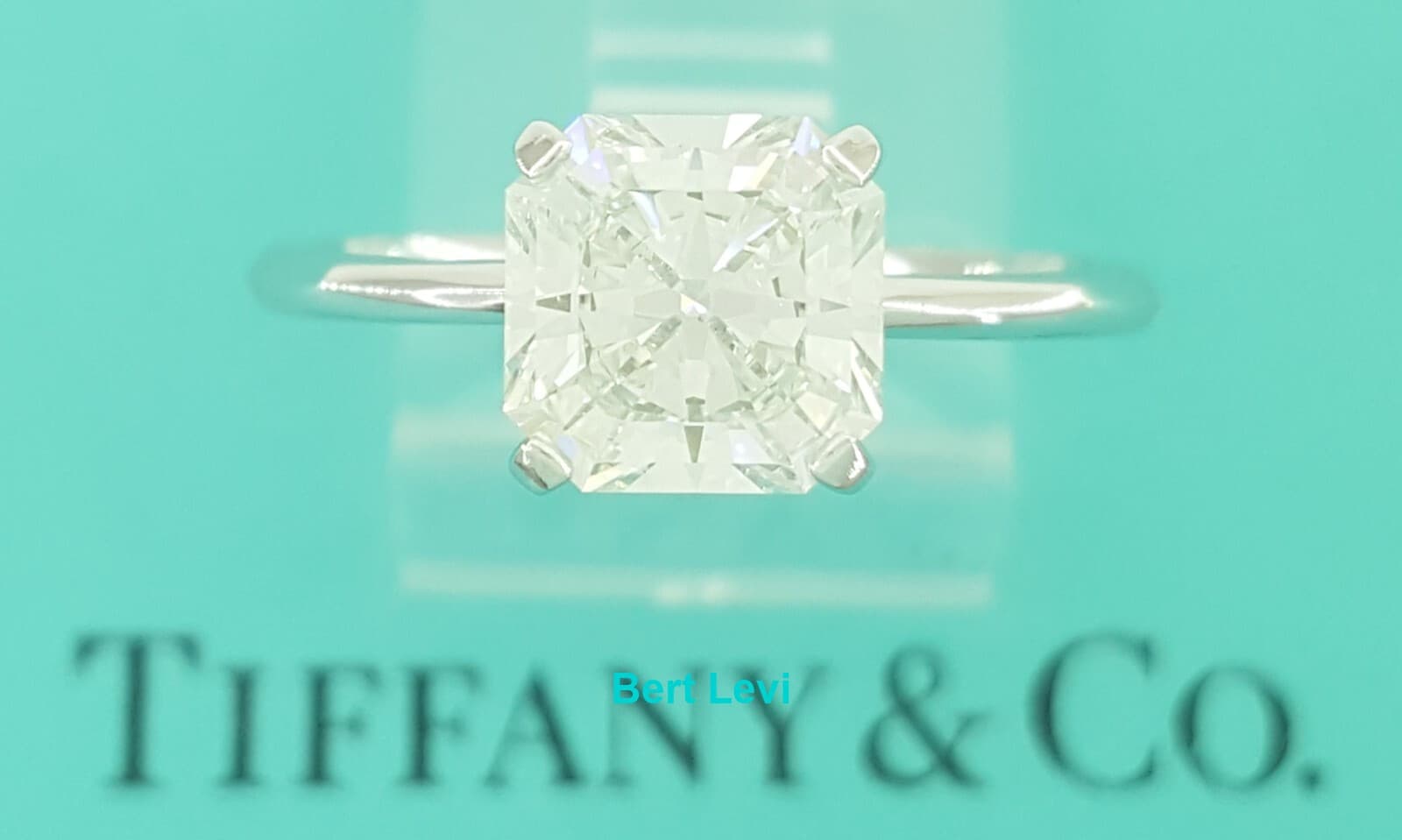 Tiffany & Co True Diamond Engagement Ring 2.03 ct Platinum Retail $57K