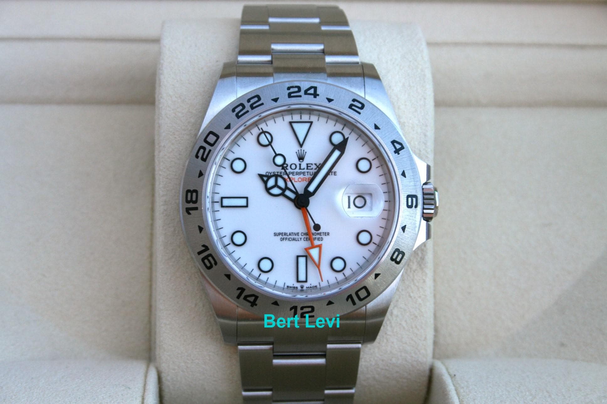 ROLEX 226570 EXPLORER II WHITE DIAL POLAR NIB