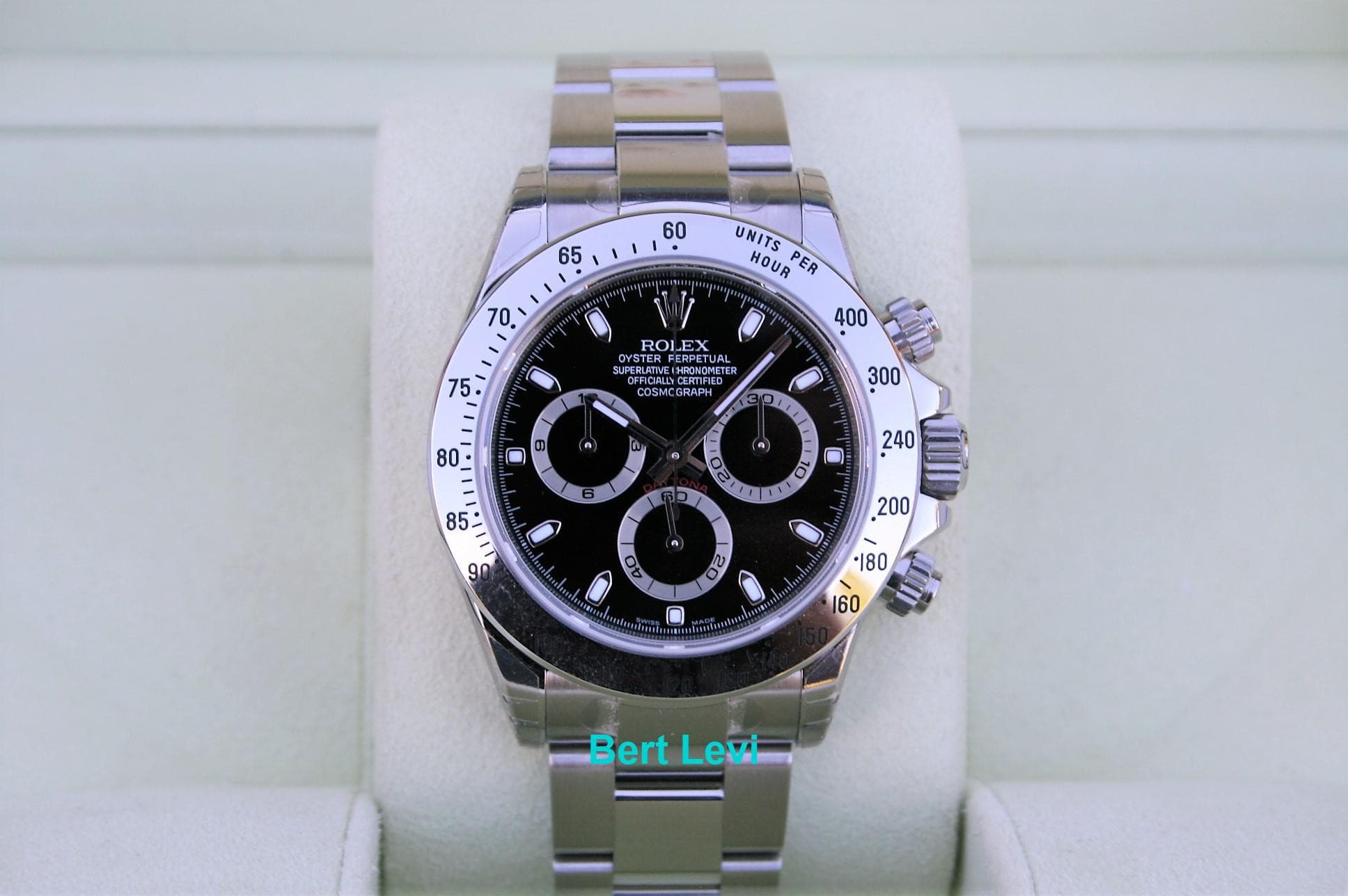 ROLEX 116520 DAYTONA COSMOGRAPH BLACK NOS