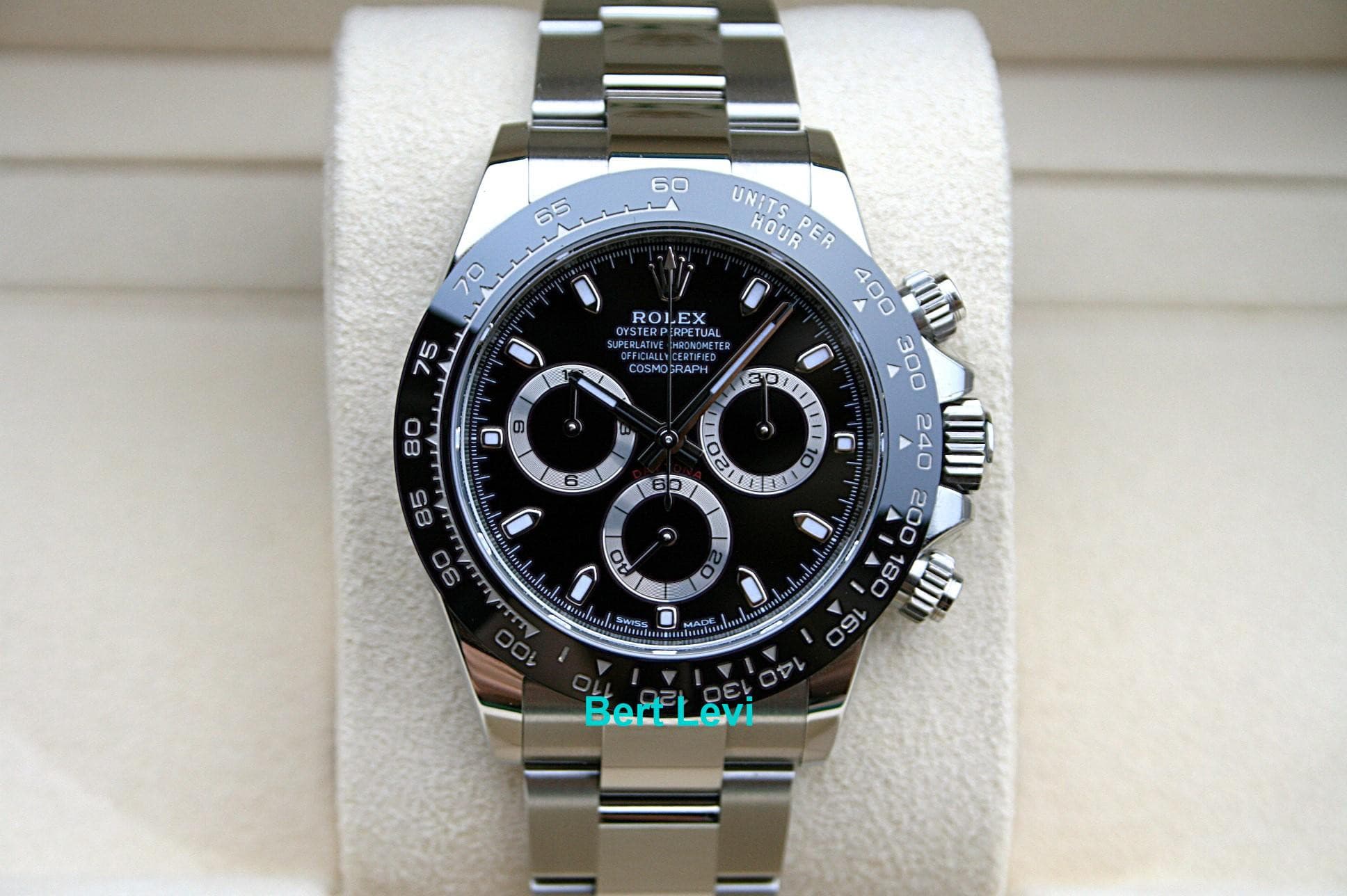 ROLEX 116500 DAYTONA COSMOGRAPH WATCH BLACK