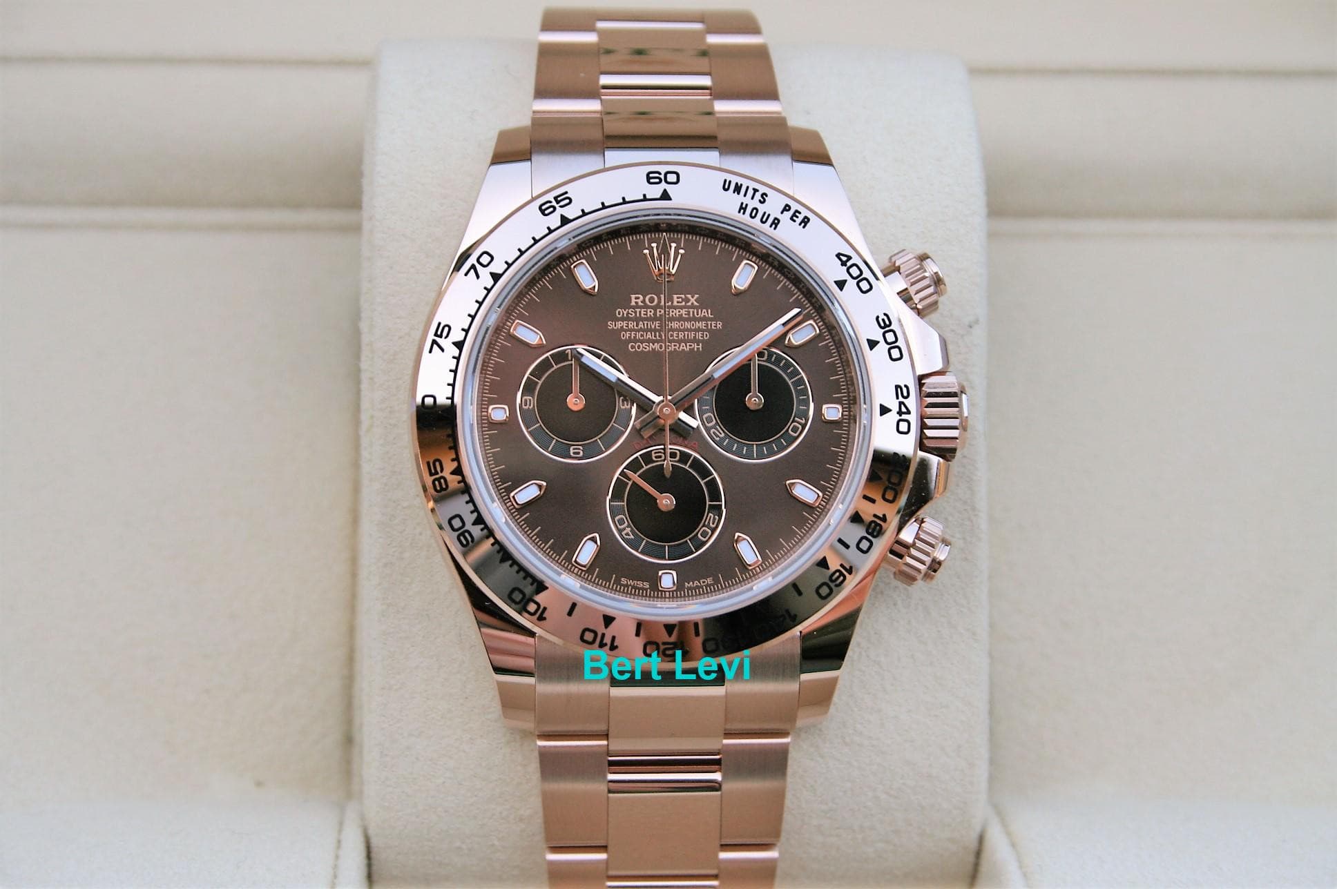 ROLEX 116505 DAYTONA COSMOGRAPH WATCH 18K RG