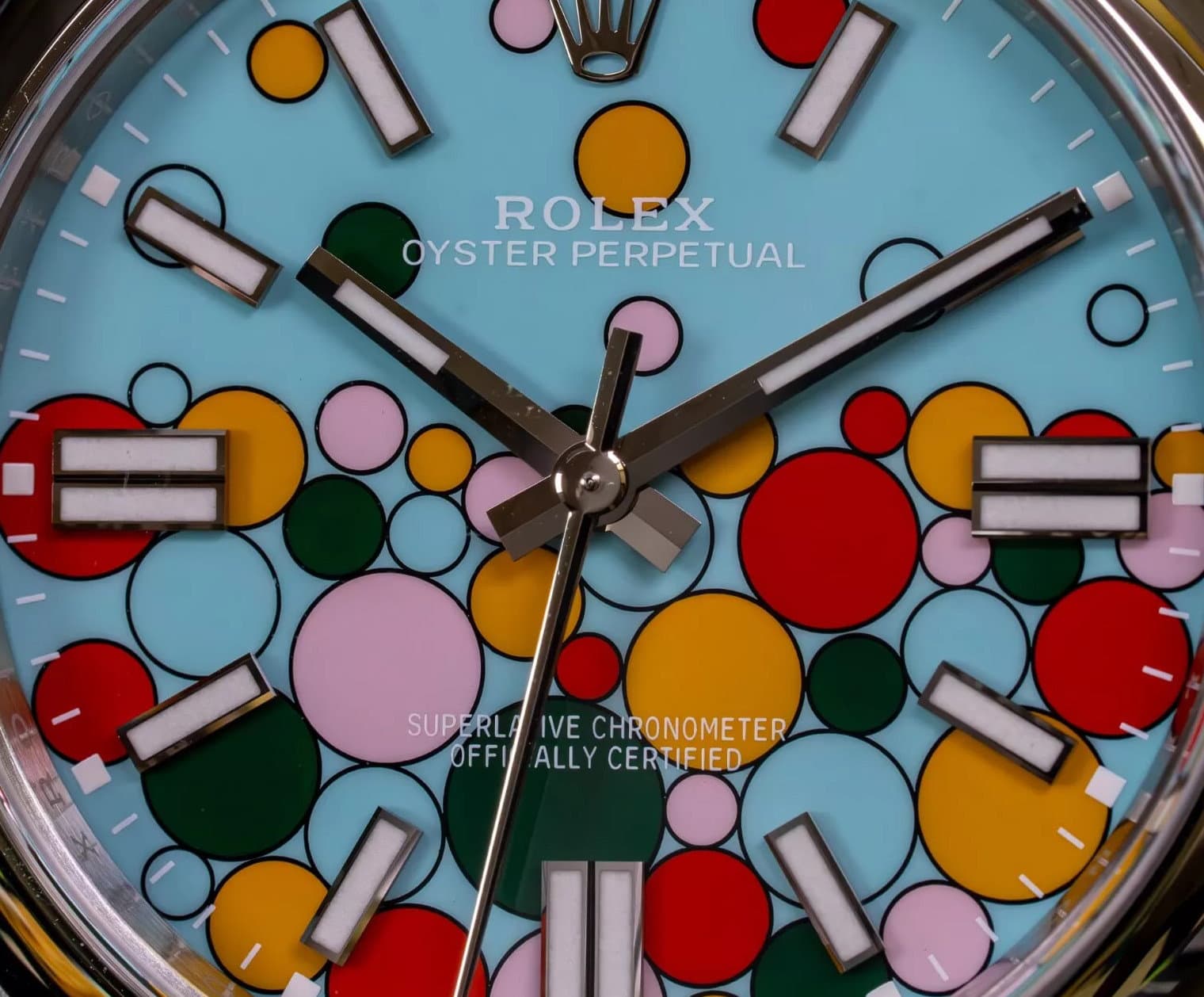Celebrate with the New Rolex Oyster Perpetual “Bubbles”