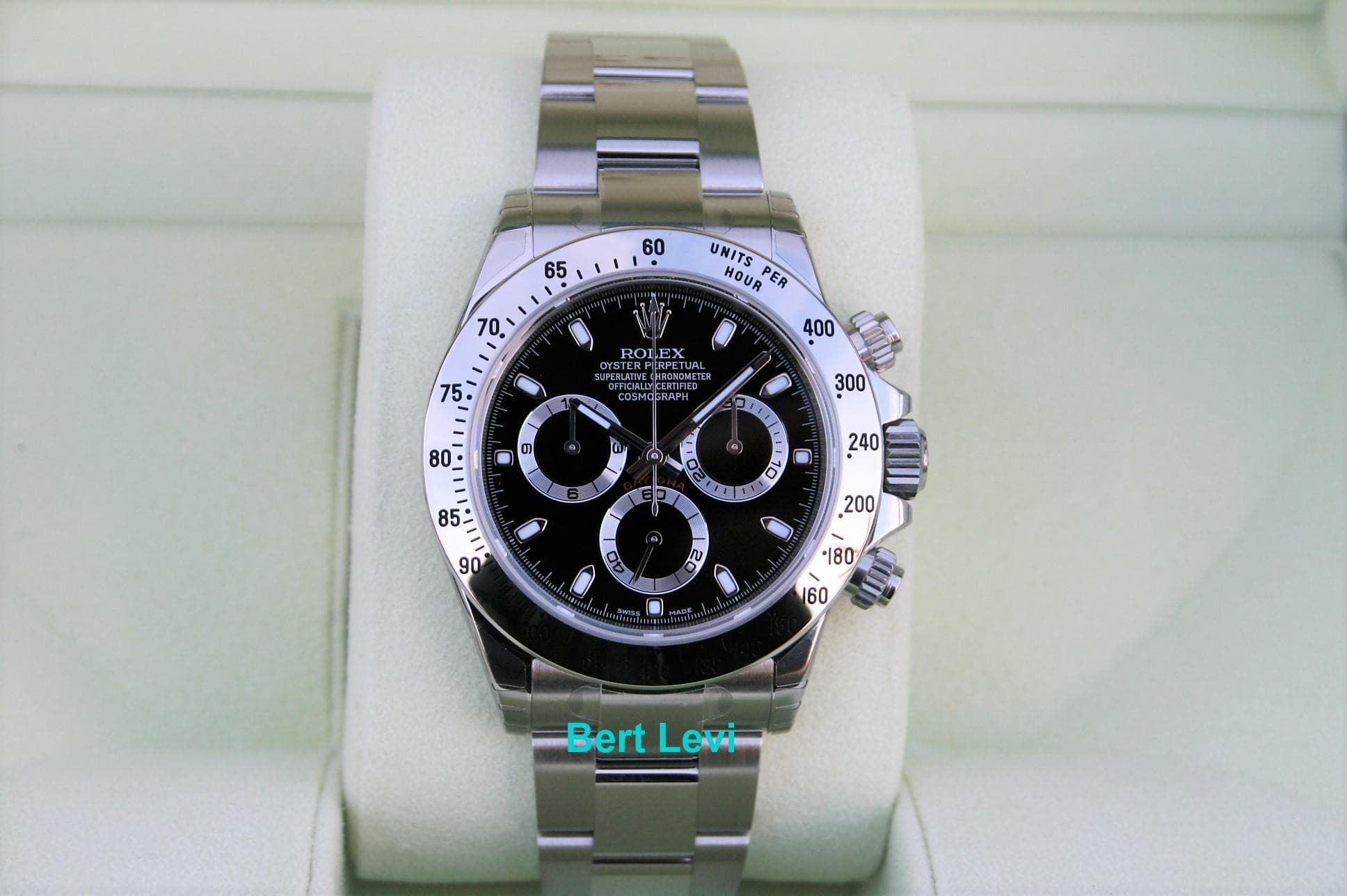 ROLEX 116520 DAYTONA COSMOGRAPH BLACK NOS