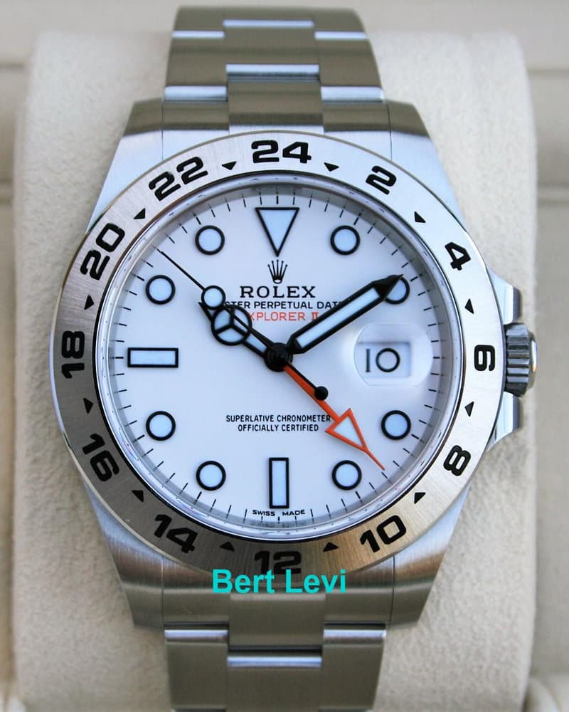 ROLEX 216570 EXPLORER II WATCH POLAR 42MM NIB