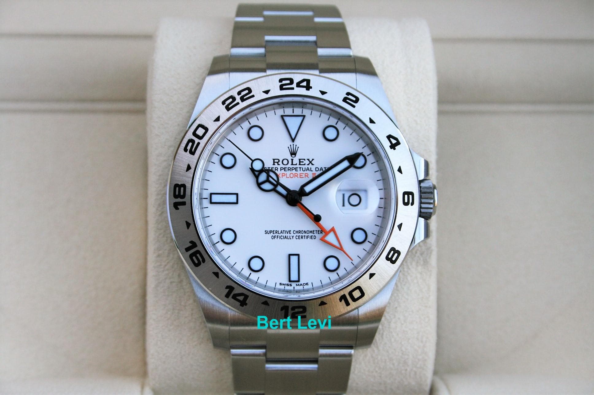 ROLEX 216570 EXPLORER II WATCH POLAR 42MM NIB