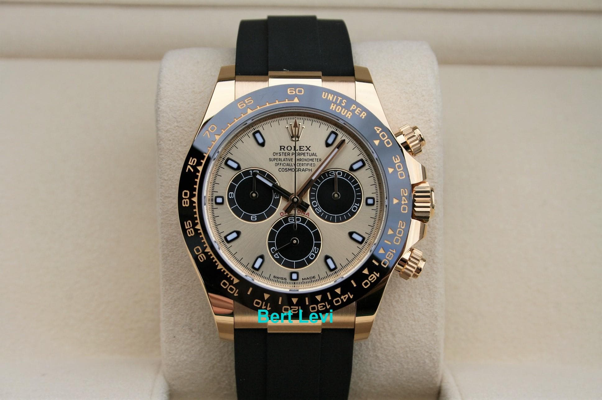 ROLEX 116518 DAYTONA COSMOGRAPH OYSTERFLEX WATCH NIB
