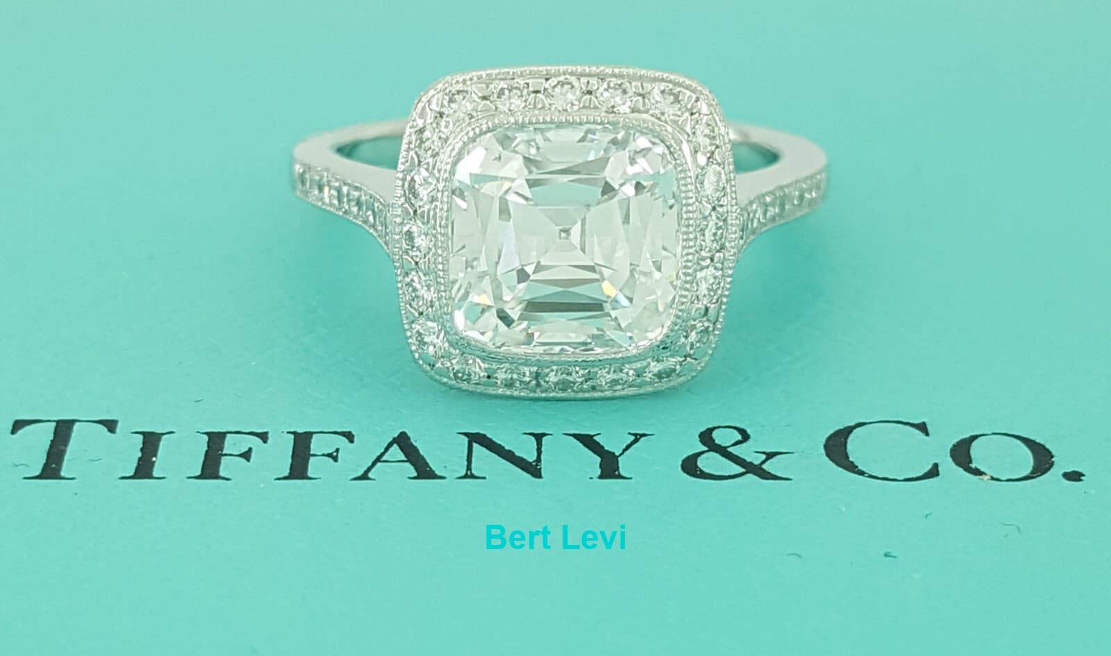 Tiffany & Co Legacy Cut Diamond 2.53 ct Platinum Engagement Ring D/VVS1 $137k
