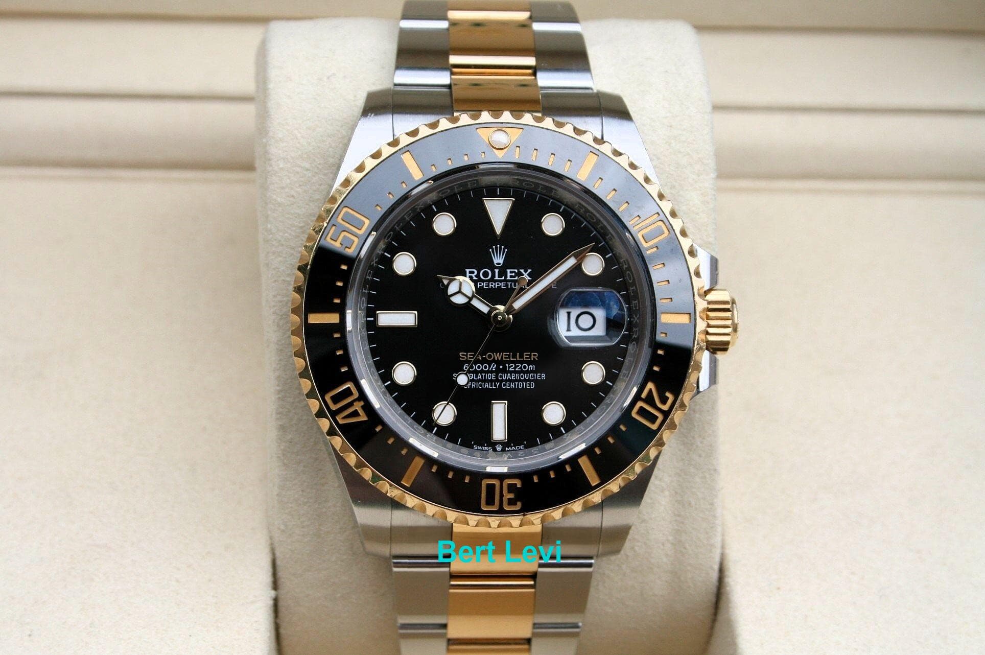 ROLEX 126603 SEADWELLER WATCH 18K/SS 43MM