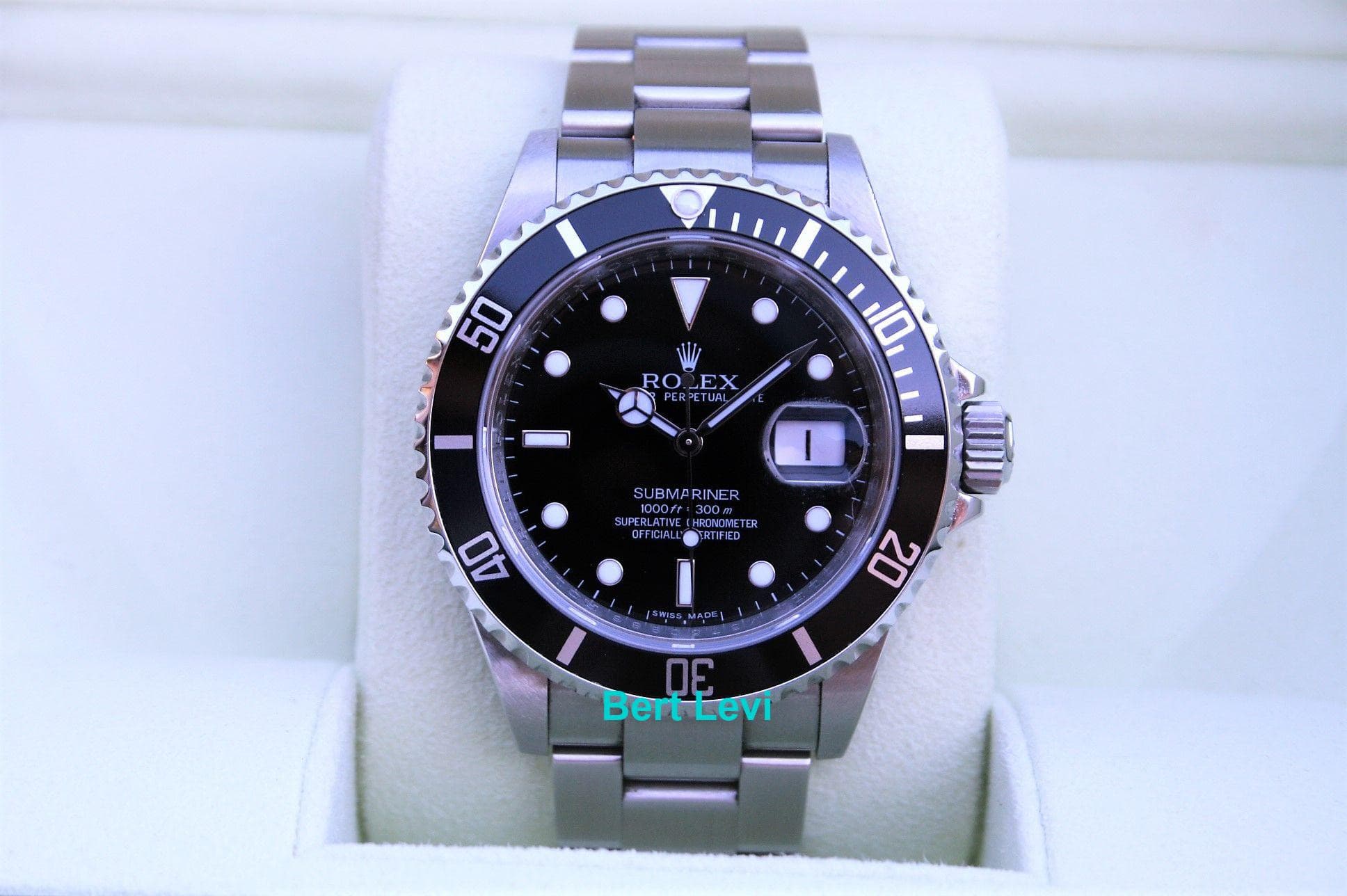 ROLEX SUBMARINER WATCH- ROLEX 16610 SUB DATE RANDOM SERIAL